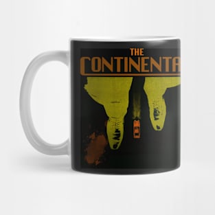 continental series john wick world graphic design illustration Mug